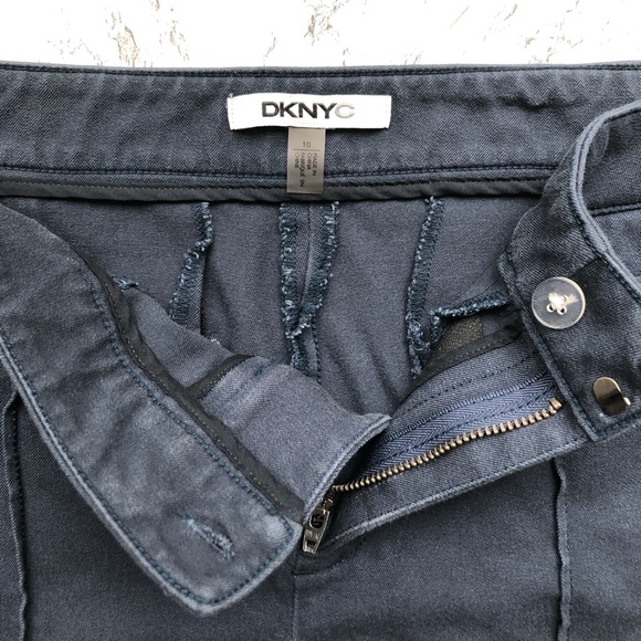 DKNYC Navy Blue Pencil Pants Women's 10 - Picture 4 of 6